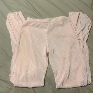 Akira Satin Pink Pants Size M